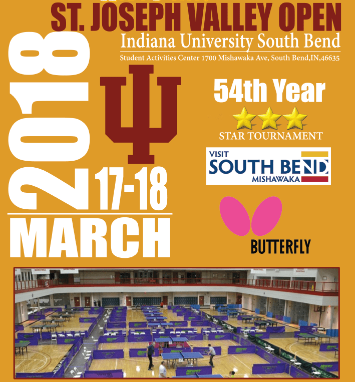 ST.Joseph Valley Open 2018