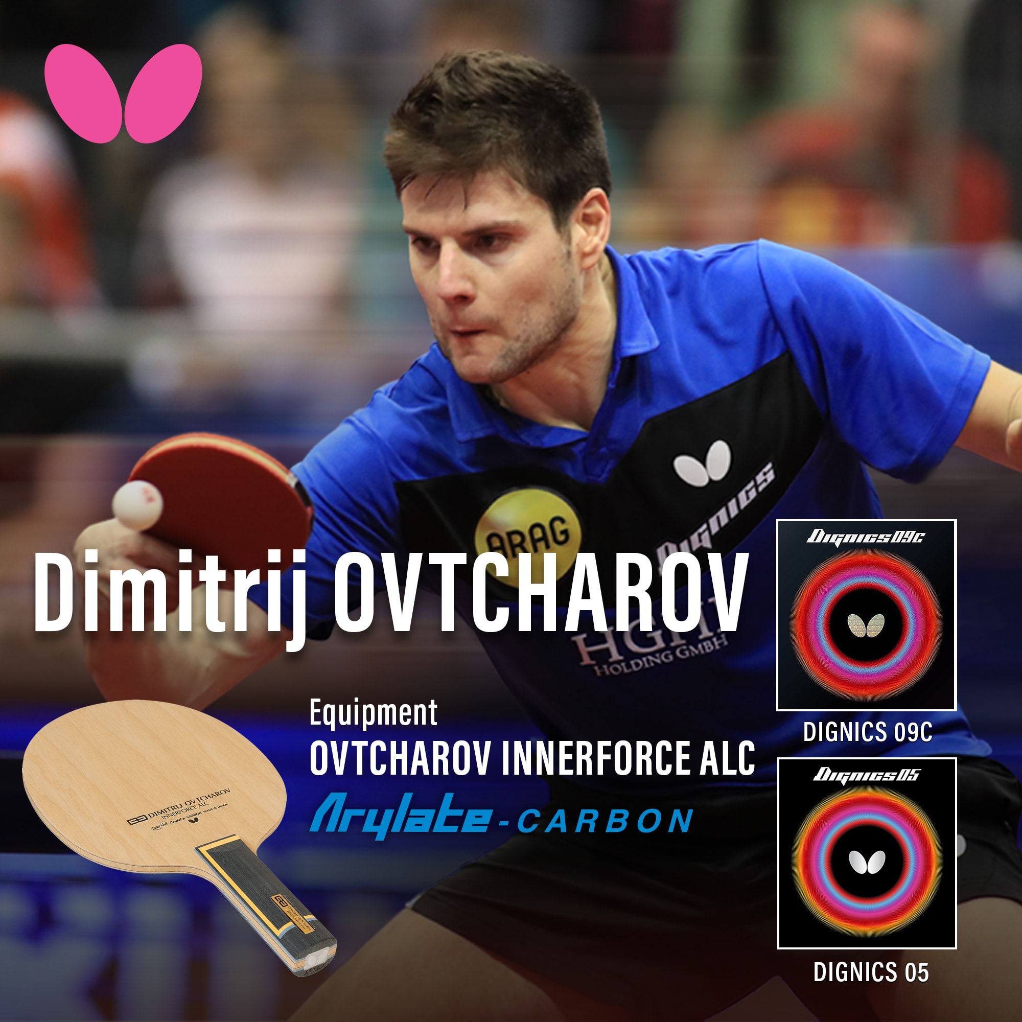 Dimitrij Ovtcharov Racket