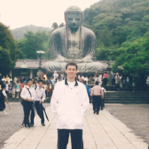 In 2002. Timo visits Japan.