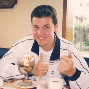 In 2002. Timo visits Japan.