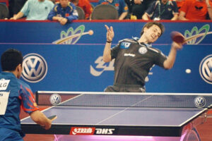 World Table Tennis 2005 Shanghai Men's Doubles 2nd place