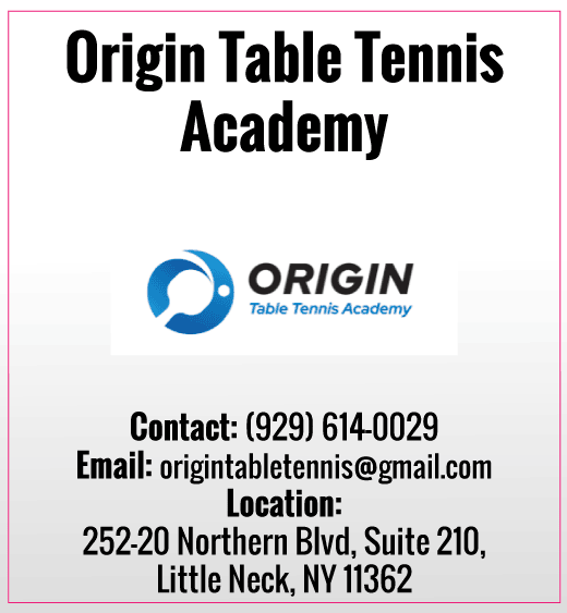 Origin Table Tennis Academy