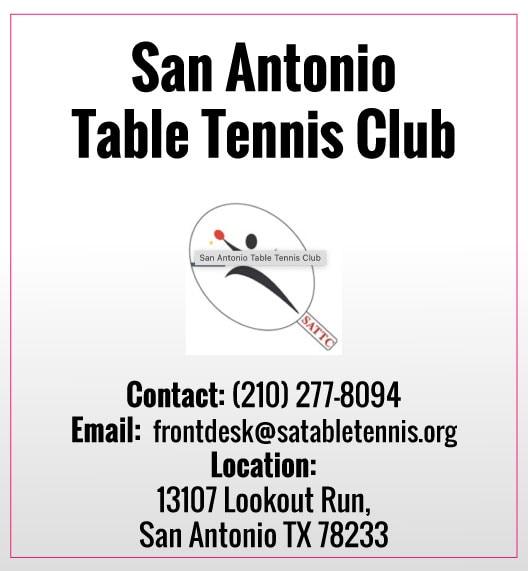 San Antonio Table Tennis Club 