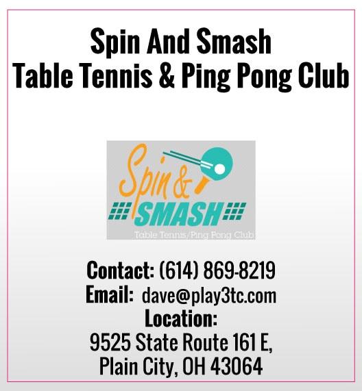 Spin and Smash Table Tennis & Ping Pong Center