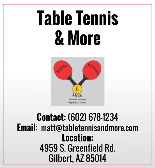 Table Tennis & More (TT&M)