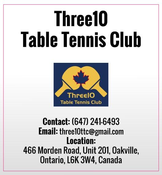 Three10 Table Tennis Club