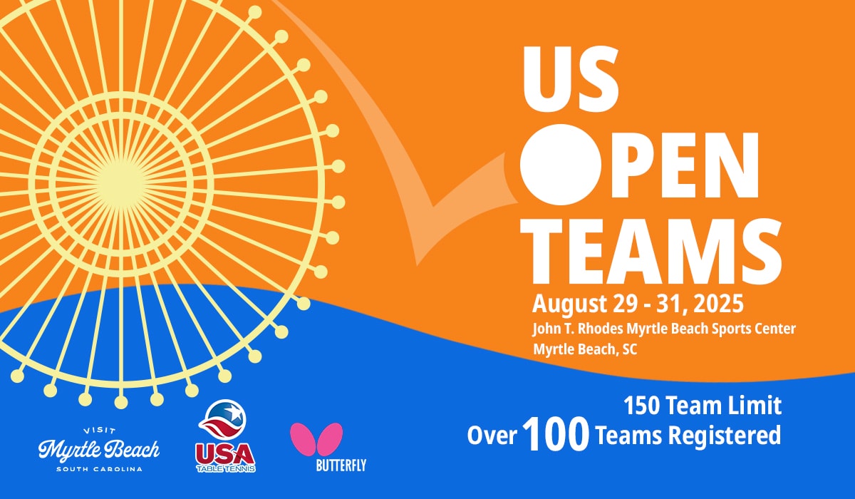 2025 US Open Teams - Over 100 Teams Registered