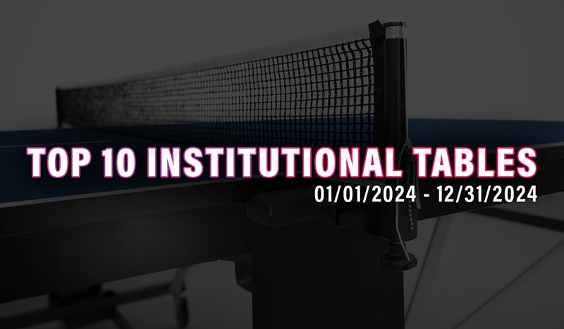 Top Institutional Table Tennis Tables by Butterfly