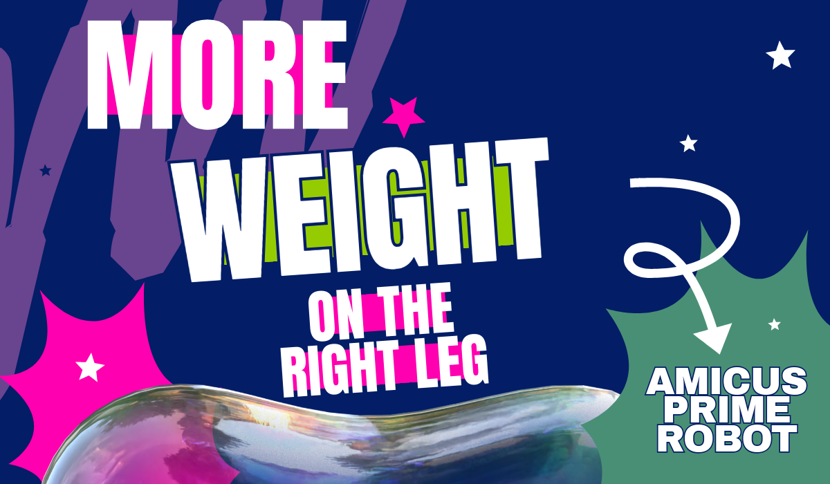 More Weight on the Right Leg