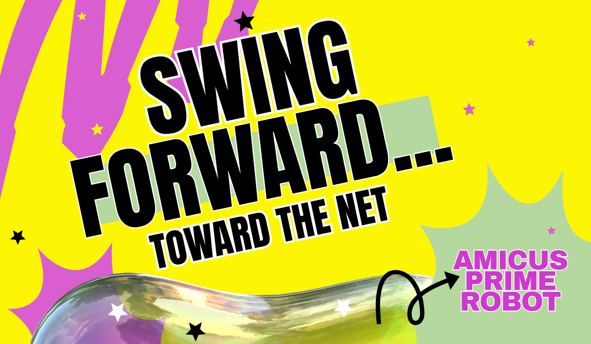 Swing Forward...Toward the Net