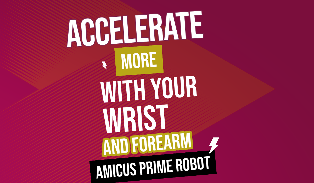 Accelerate More With Your Wrist and Forearm