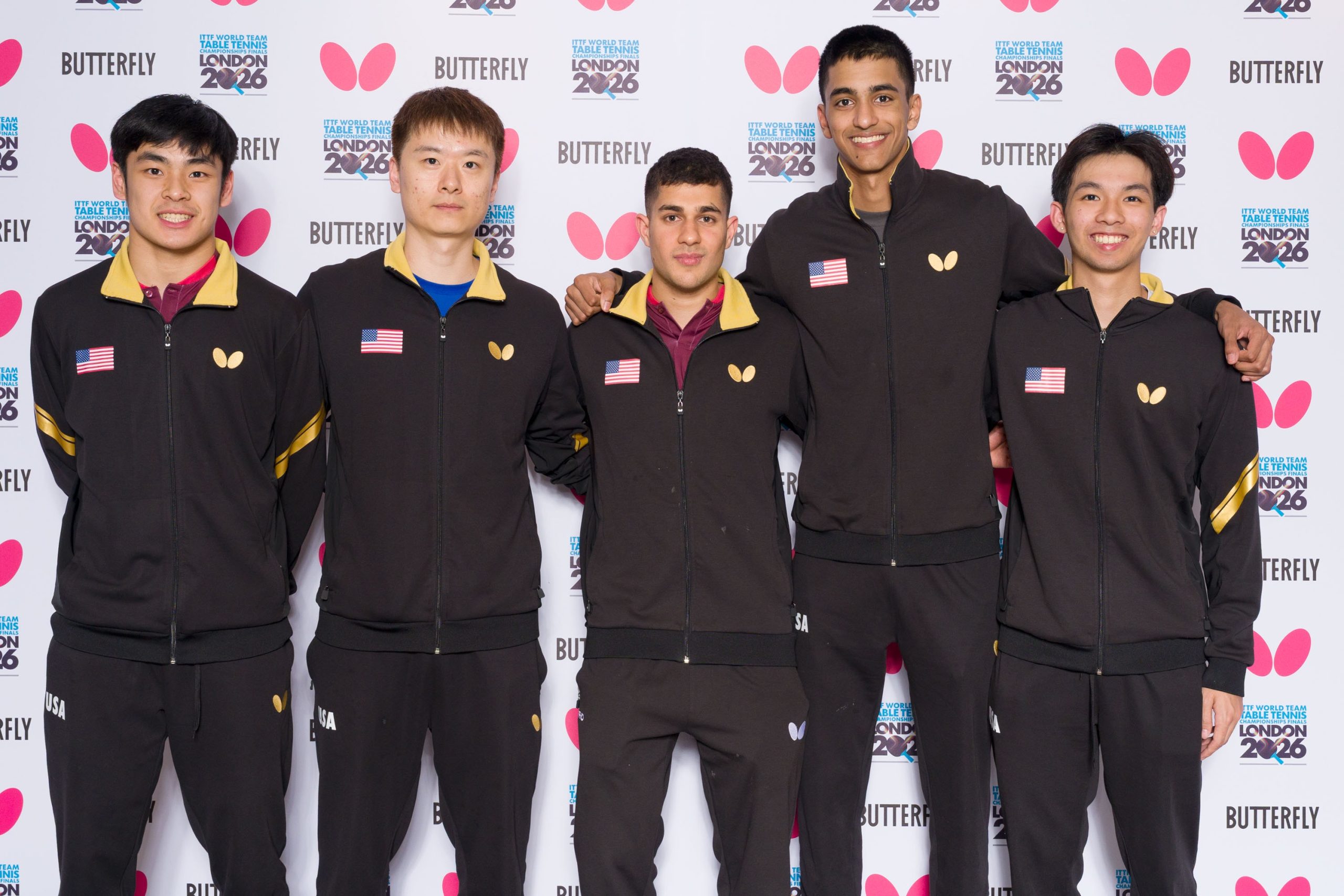 USA National Men's Team - Butterfly Party, 2026 WTTC London USA Men's Team - Butterfly Party, 2026 WTTC London