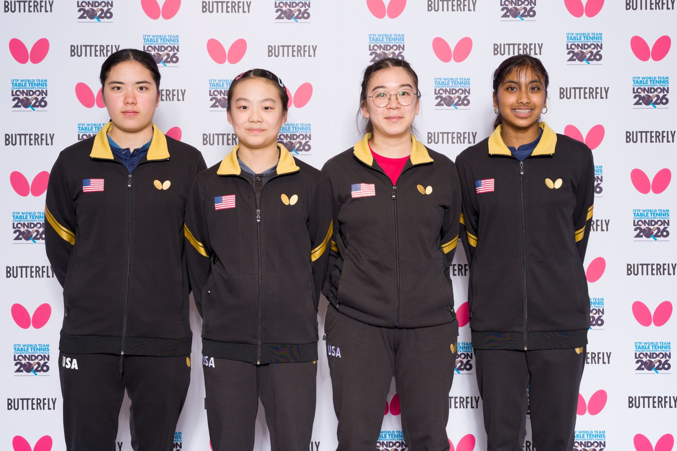 USA Women's Team - Butterfly Party, 2026 WTTC London