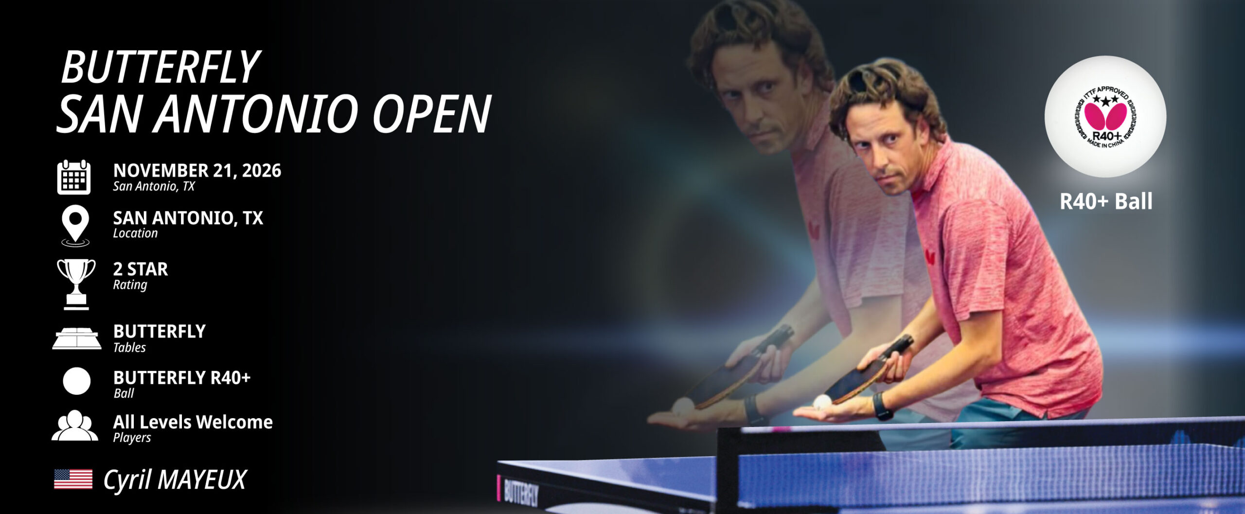 BUTTERFLY-SAN-ANTONIO-OPEN