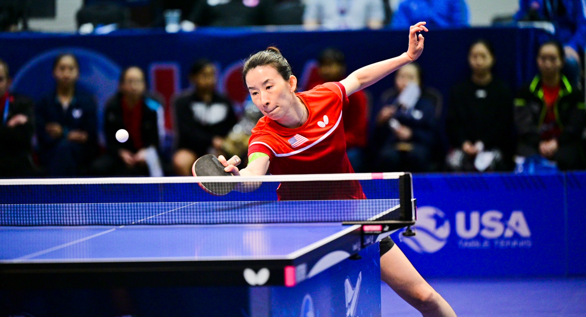 Hong Lin - Backhand Loop Underspin to Topspin Transition